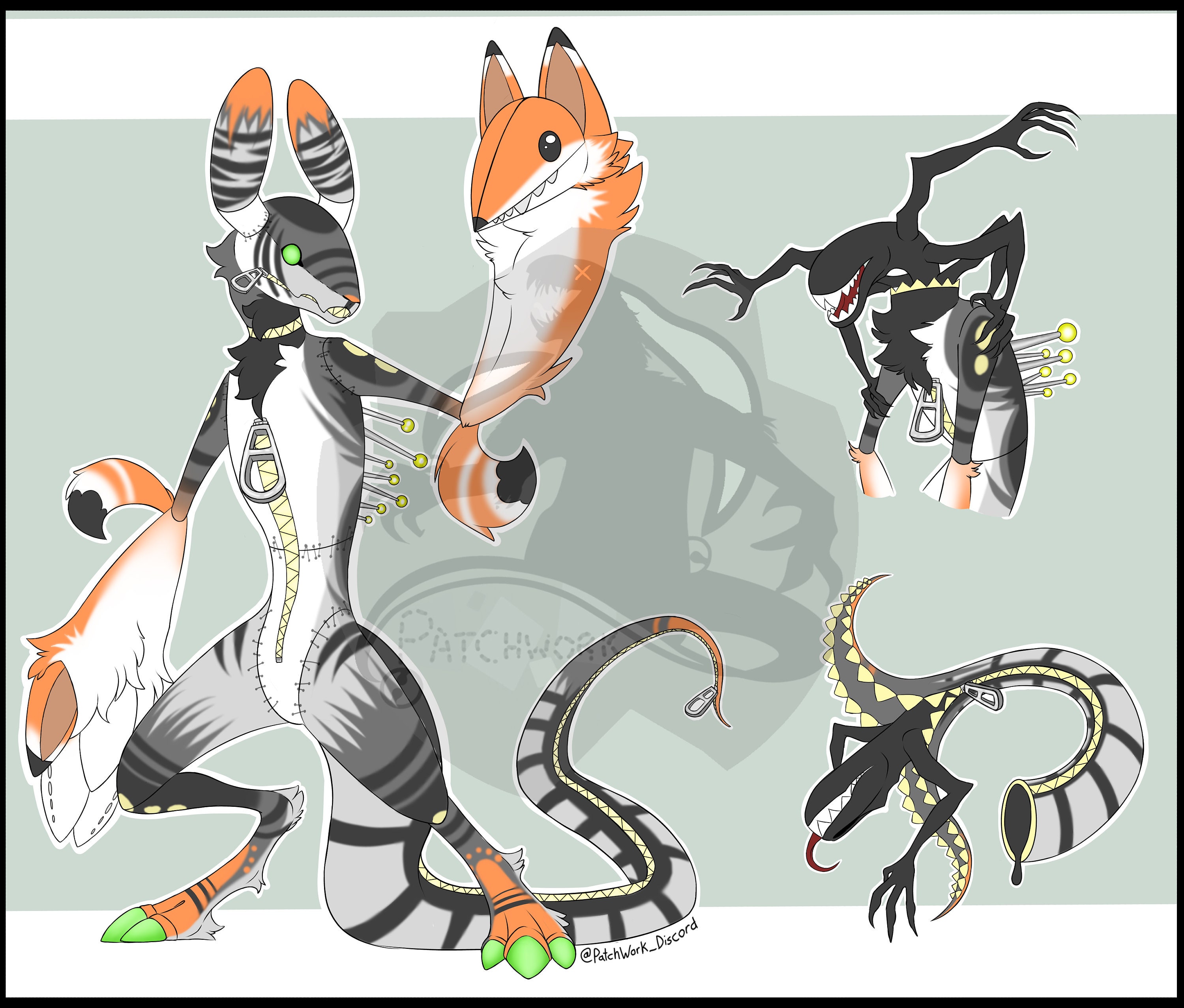 P2U Jaxx Base for Adopts Adoptables Art Furry Art Adopt Etsy
