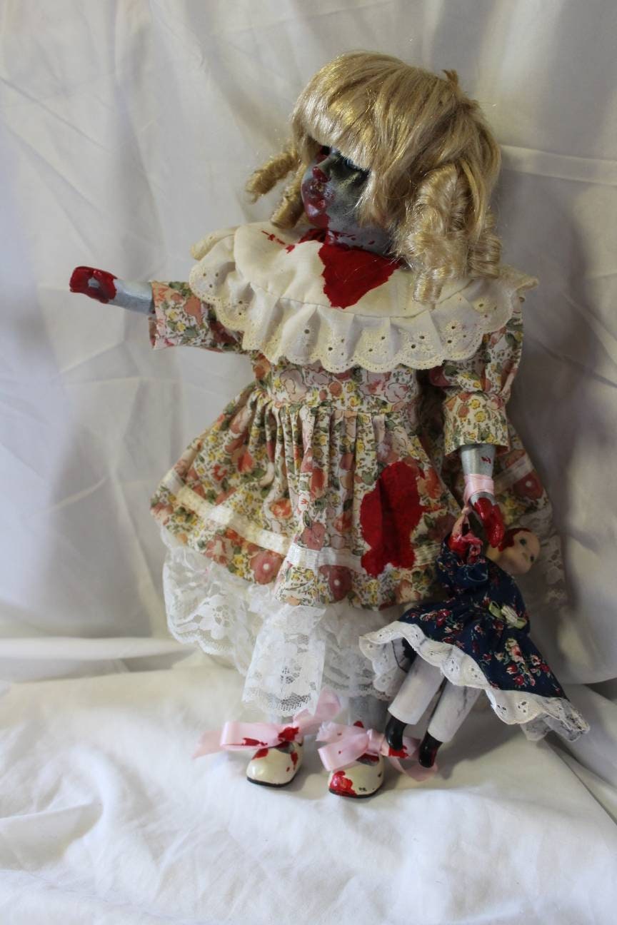 Birthday Girl Little Surprises Zombie Gory Horror Doll | Etsy