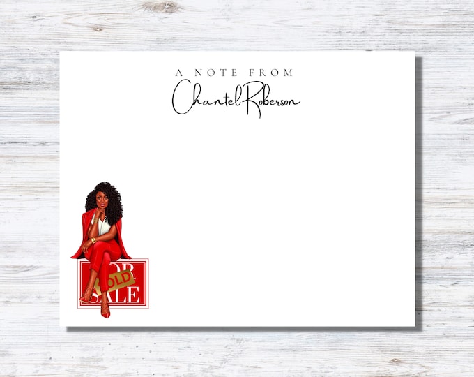 You Got This Notepad African American Stationary // Coco - Etsy
