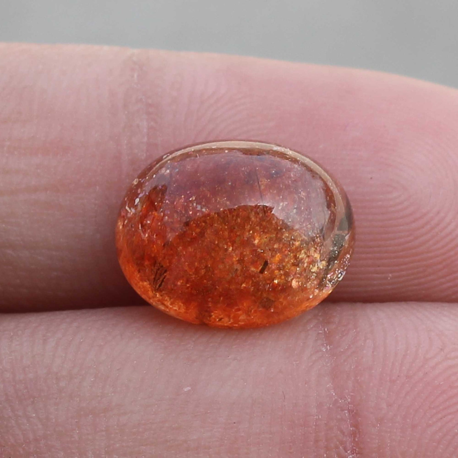 Sun Stone Gemstone 14X11X07 MM Loose Handmade Amazing Sun Etsy