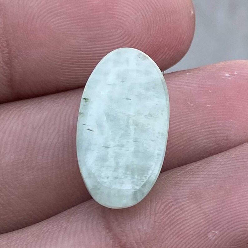 Aquamarine Cabochon Healing Stone Dynamite Quality 19X11X09 MM Elegant Aquamarine Gemstone Semi Precious Pendant Making Stone AK-889