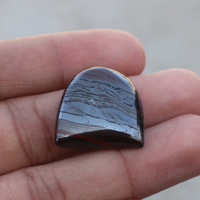 Iron Tiger Gemstone Healing Pendent Making Jewelry Stone 34X22X05 MM Wholesale Price Stunning Iron Tiger Cabochon Valentine Gift US-3835