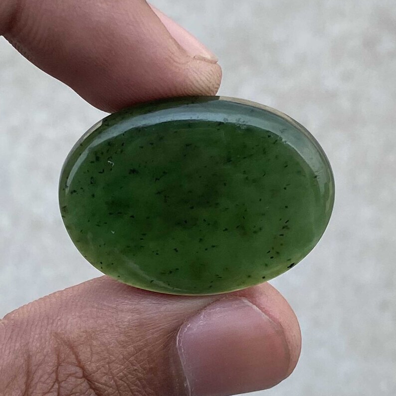 Serpentine Gemstone 31X23X05 MM Loose Handmade Jewelry Making Stone Wholesale Price Elegant Serpentine Cabochon Healing Birth Stone AK-831