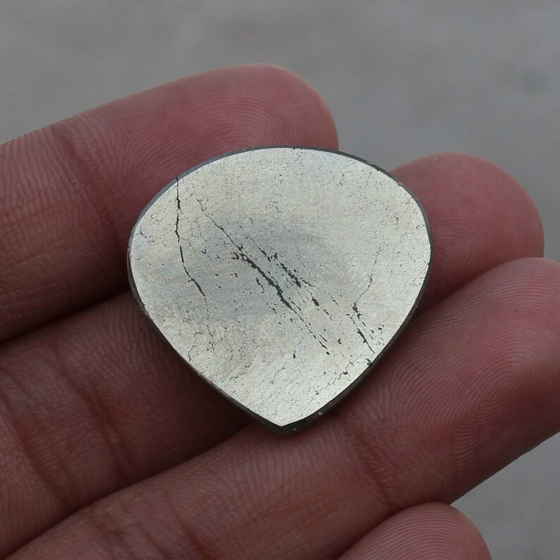 Golden Apache Pyrite Gemstone Loose Handmade Stone Wire Wrapping Jewelry Making 28X27X06 MM Natural Golden Apache Pyrite Cabochon US-2836