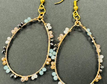 Boho Hoop Dangles