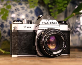 Pentax K1000 35mm Film Camera with 50mm Lens | Tested & Fully Refurbished | 10 Trees Planted