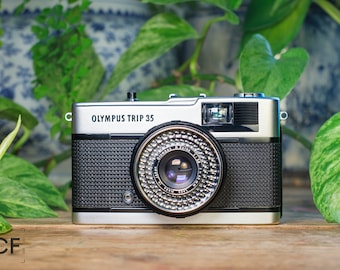 Olympus Trip 35 Vintage 35mm Film Camera | Tested & Fully Refurbished | 100 Day Guarantee | Complete Instructions Included