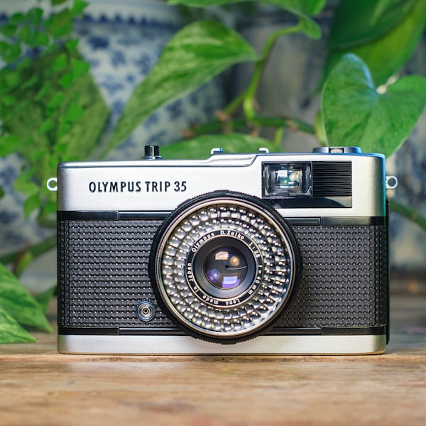 Olympus Trip 35 Vintage 35mm Film Camera | Tested & Fully Refurbished | 100 Day Guarantee | Complete Instructions Included