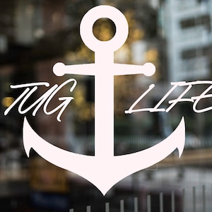 Tug Life Window Decal/Sticker