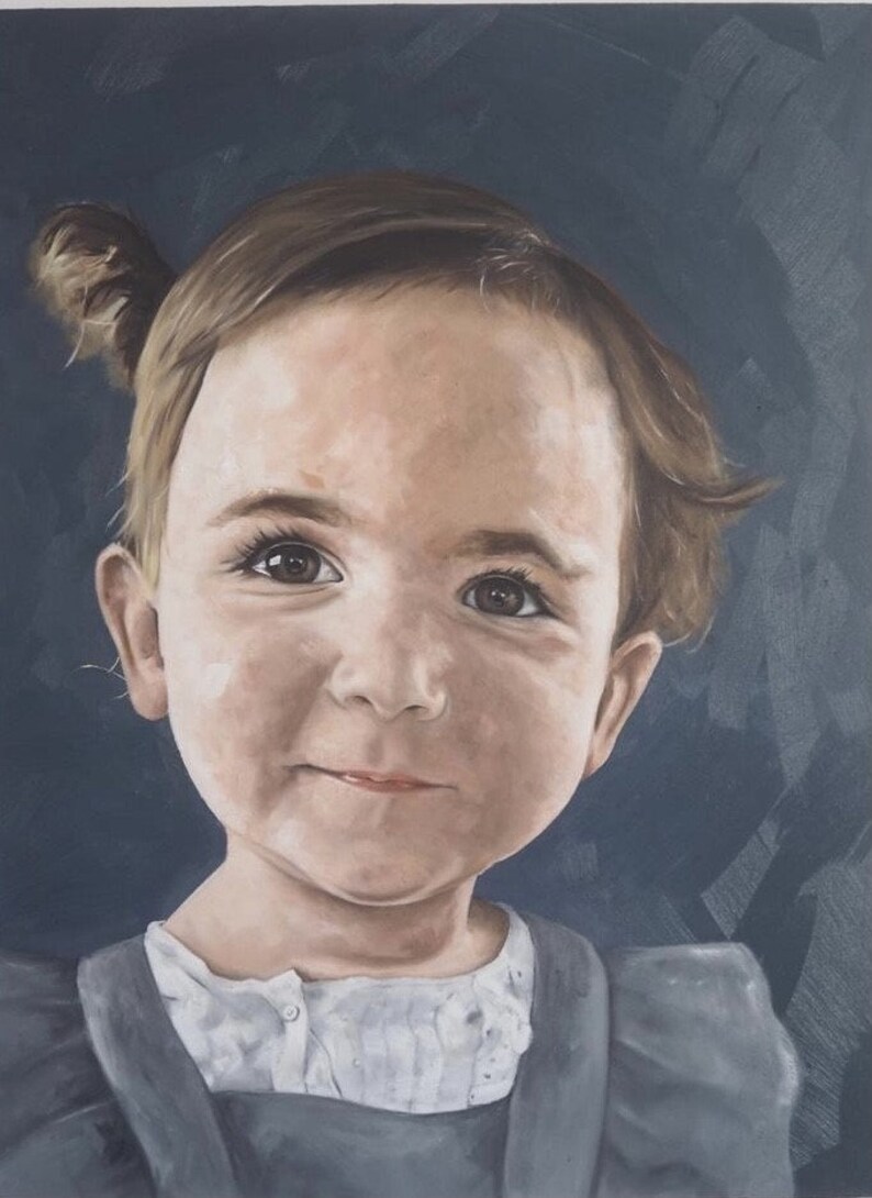 Custom Portrait. Oil Painting Portrait From Photo, Portrait Commission
