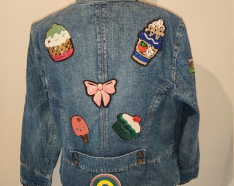 Upcycled Vintage Denim Jacket - One of a kind