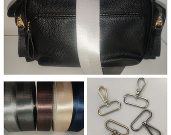 Extra Long Plain Crossbody Adjustable Bag / Purse Straps