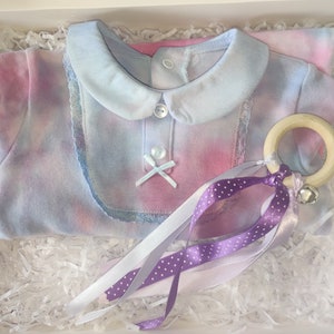 Krawattenfarbe Baby Grow Geschenkset