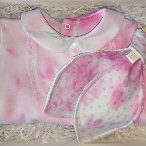 Krawattenfarbe Rosa Baby Grow Geschenkset