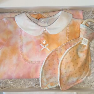 Krawattenfarbe Baby Grow Geschenkset