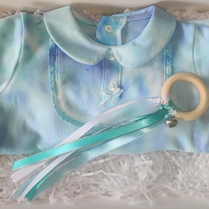 Krawattenfarbe Blau Baby Grow Geschenkset