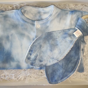 Krawattenfarbe Blau Baby Grow Geschenkset