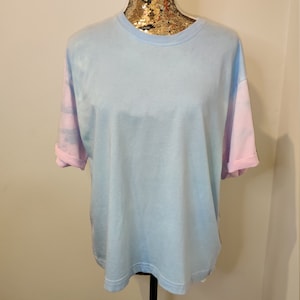 T-Shirt Tie Dye Box Rosa & Blu - Unico