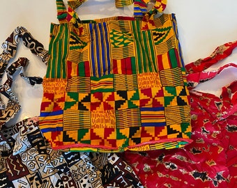 Keniaanse boodschappentas | GEMAAKT IN KENIA | Inheems ontwerp | Handgemaakt