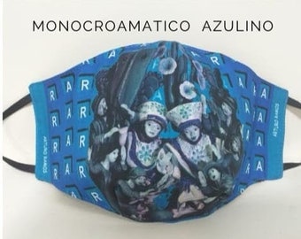 Peruaanse gezichtsmasker gemaakt in Peru, inheemse ontwerp, wasbare, herbruikbare, Unisex gezichtsbedekking