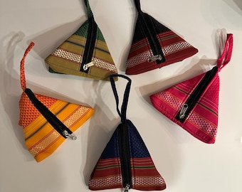 Triangular Samosa Pouch Indië | Inheems design | Handgemaakt