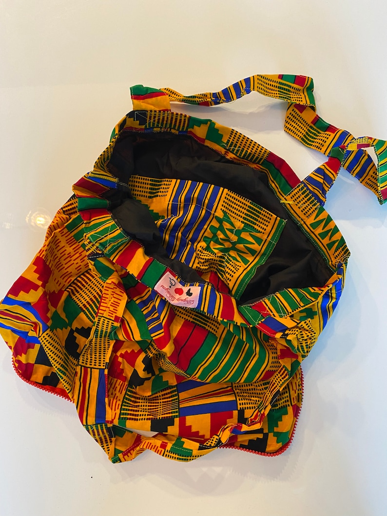 Kenyan Tote Shopping Bag MADE IN KENYA Indigenous Design Etsy