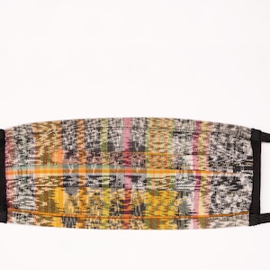 Mayan Face Mask, MADE IN GUATEMALA, Orange, washable mask | Jaspe | Indigenous design | Cotton/Rayon blend | Unisex