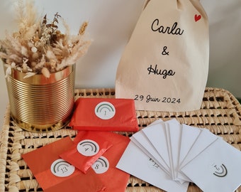 Box 13 attentions - M-3 avant le mariage - Cadeau pour les futurs mariés - Cadeau mariage - Témoin