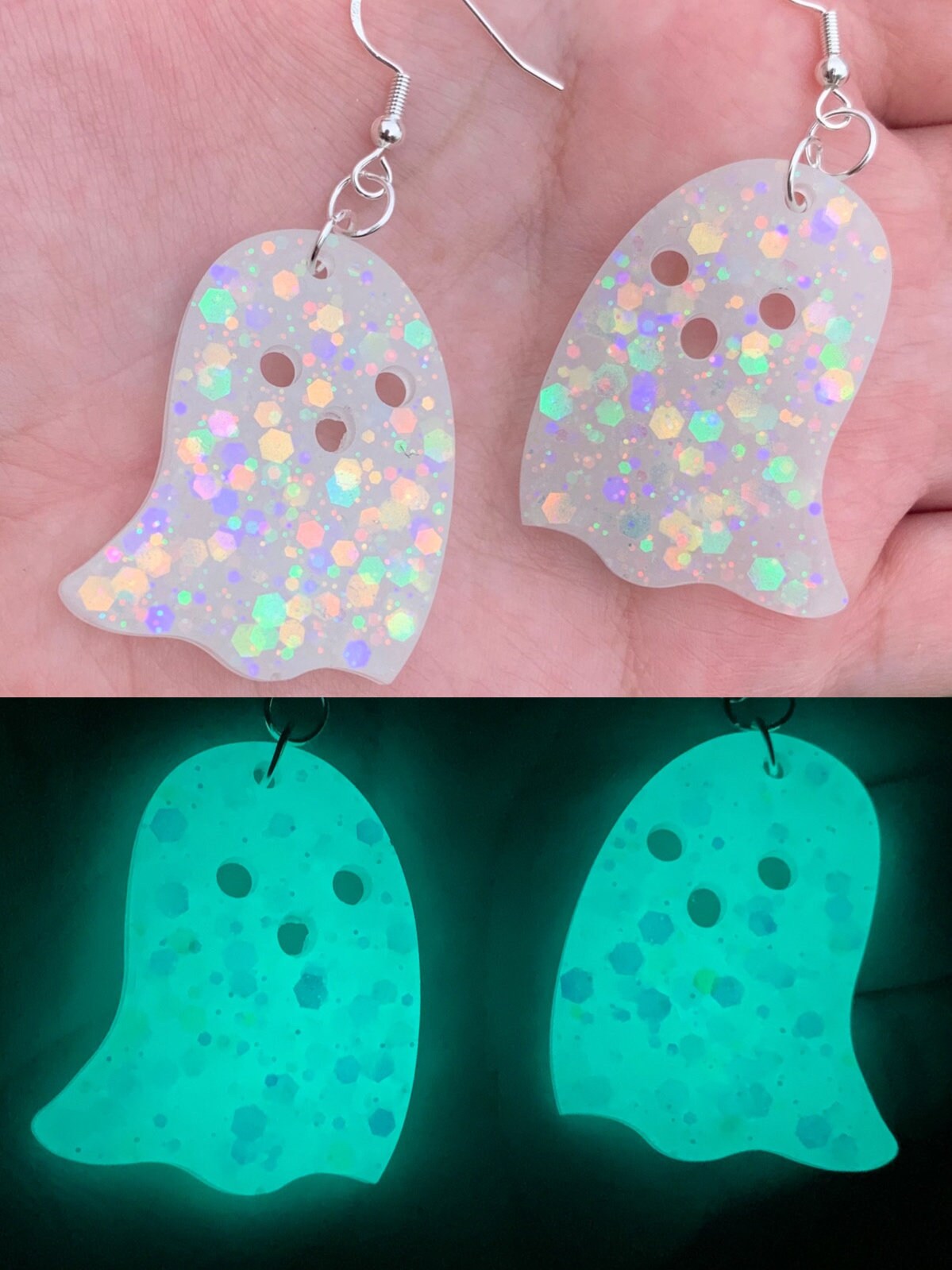 Halloween Ghost Earrings For Women Gold Ghost Huggie Hoop Earrings Halloween Jewelry Cute BOO Halloween Earrings P 2408020635491623500