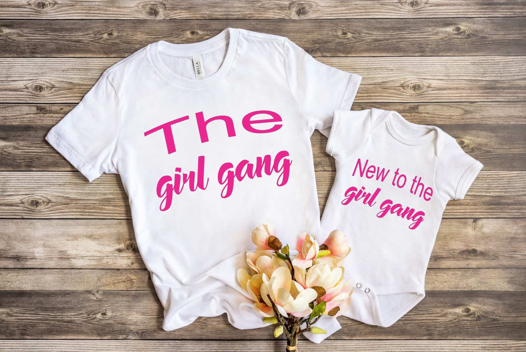 Tiny Girl Gang Onesie® New to the Girl Gang Shirt Girl Etsy