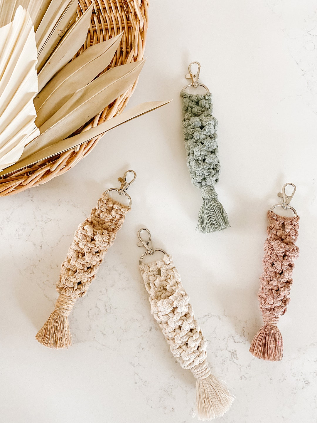 Macrame Lip Balm Pouch Macrame Chap Stick Holder Macrame Pouch Etsy