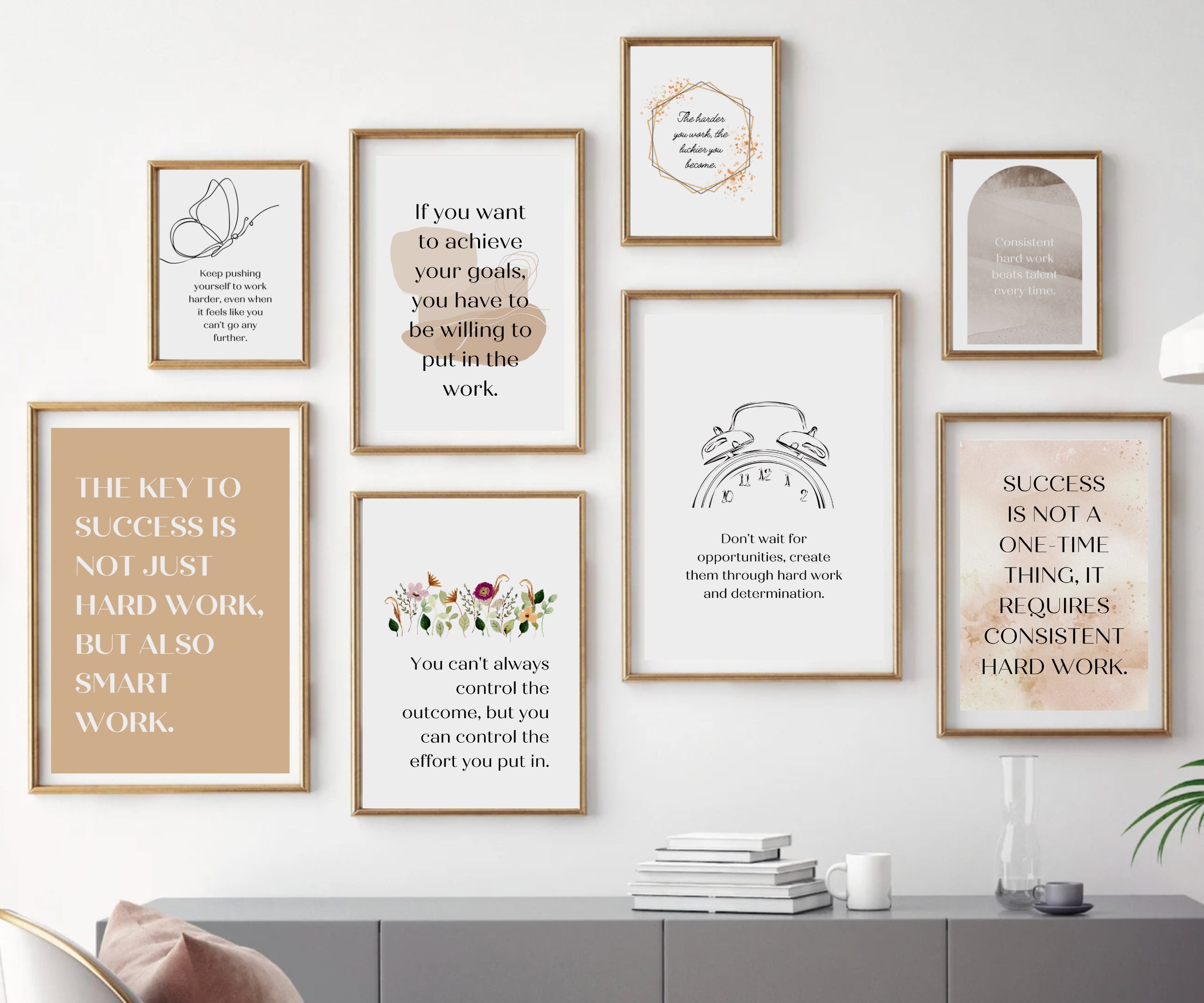 Home Office Set of 10 Prints, Office Wall Decor, Home Office Decor, Work  From Home Art Prints, Office Wall Art, Office Printable Wall Art -   Denmark