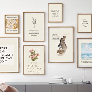 Home Office Set of 16 Prints, Office Wall Decor, Home Office Decor, Work From Home Art Prints, Office Wall Art, vintage office Wall Art