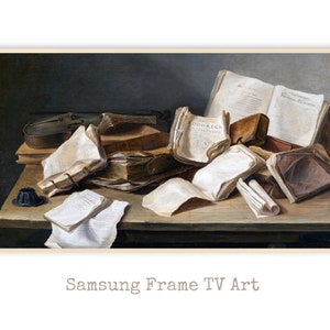 Samsung Frame TV Art classic library books, Samsung Art TV books, Digital Download for Samsung Frame, Digital Tv Art, vintage map