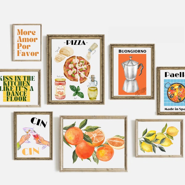 Italian Kitchen Art - Etsy