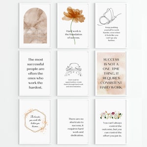 Home Office Set of 12 Prints Office Wall Decor Home Office - Etsy