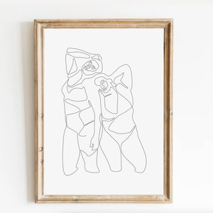 Body Positivity Print, Beautiful Bodies Print, Diversity Art, Body Positive, Women Empowerment Print, Feminist Art, curvy Body Positivity