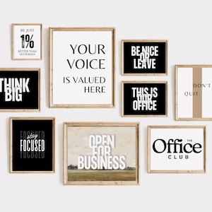 Funny Office Quote Prints: Sarcastic Workplace Humor (Digital Download)