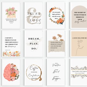Office Wall Art | Set of 20 PRINTABLES | Home Office Decor | Home ...