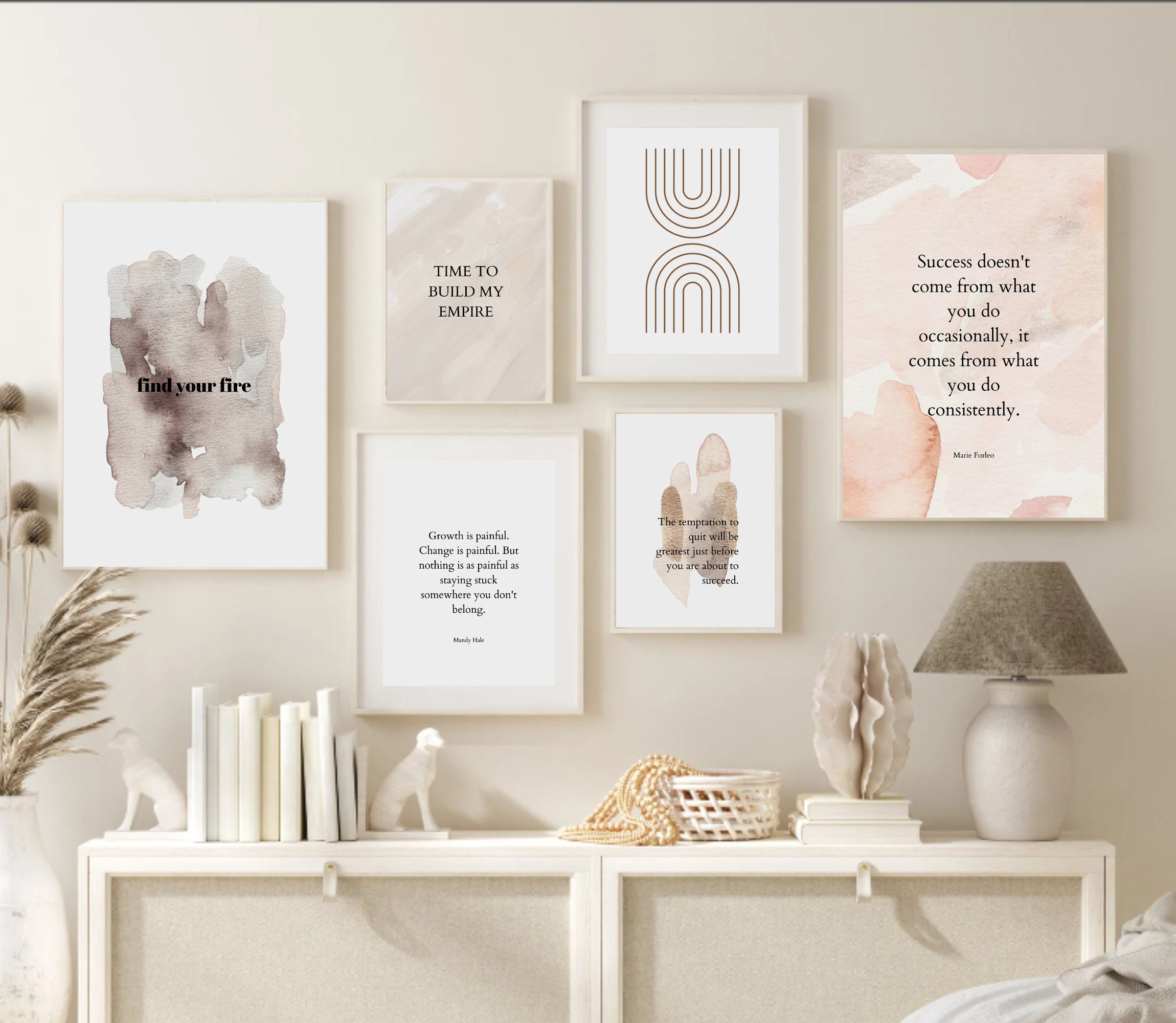 Office Wall Art Set of 15 PRINTABLES Home Office Decor Home Office ...
