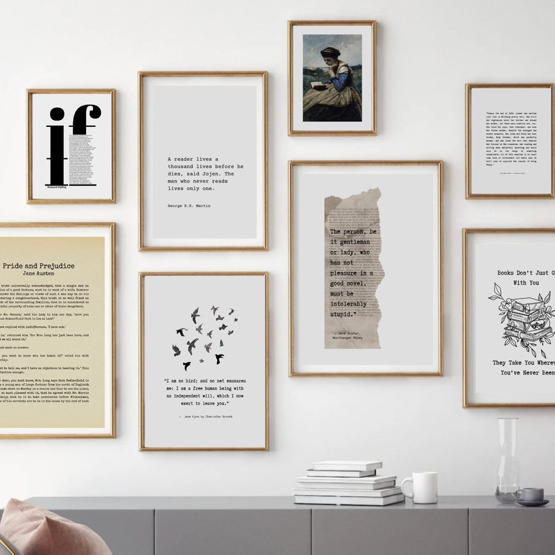 Gallery Wall Quote - Etsy