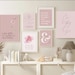 Office Wall Art Set of 10 PRINTABLES Home Office Decor Pink Office Print Inspirational Quote ...