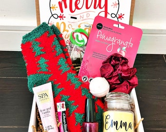 Christmas Self Care Gift Box - Christmas Gift for Friend - Christmas Gift Box - Christmas Care Package - Christmas Gift Idea for Her