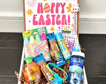 Easter Gift Basket - Easter Gift Box for Kids - Easter Gift for Daughter - Children's Easter Basket - Easter Candy Gift Box for Friend