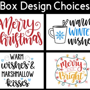 Hot Chocolate Christmas Gift Set - Mug Christmas Gift Box - Hot Cocoa Gift Box for Kids- Christmas Care Package - Child Christmas Gift Idea image 2