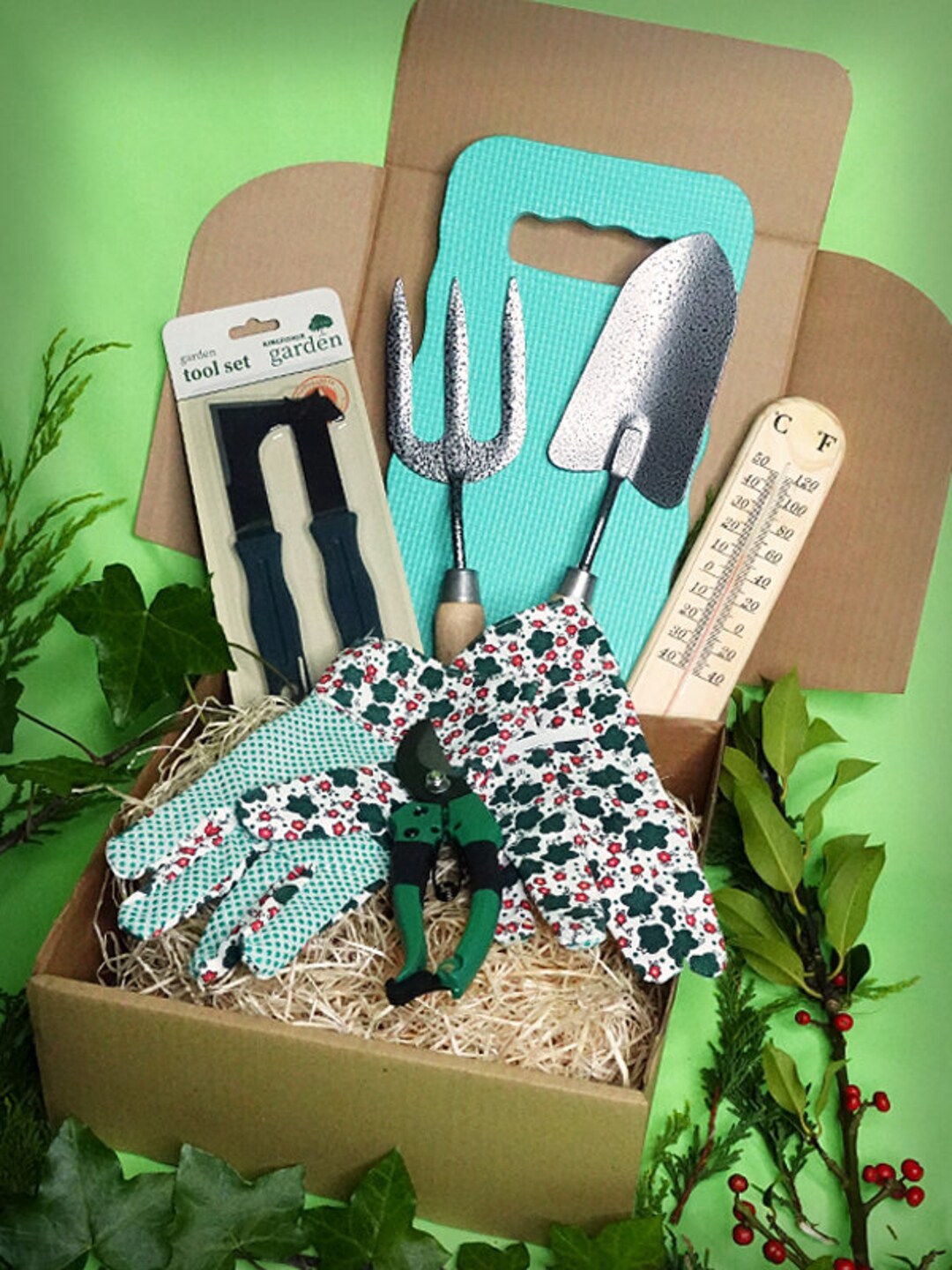 Garden Tool Gift Set for Mum, Gift Box for Garden Lover and Gardener