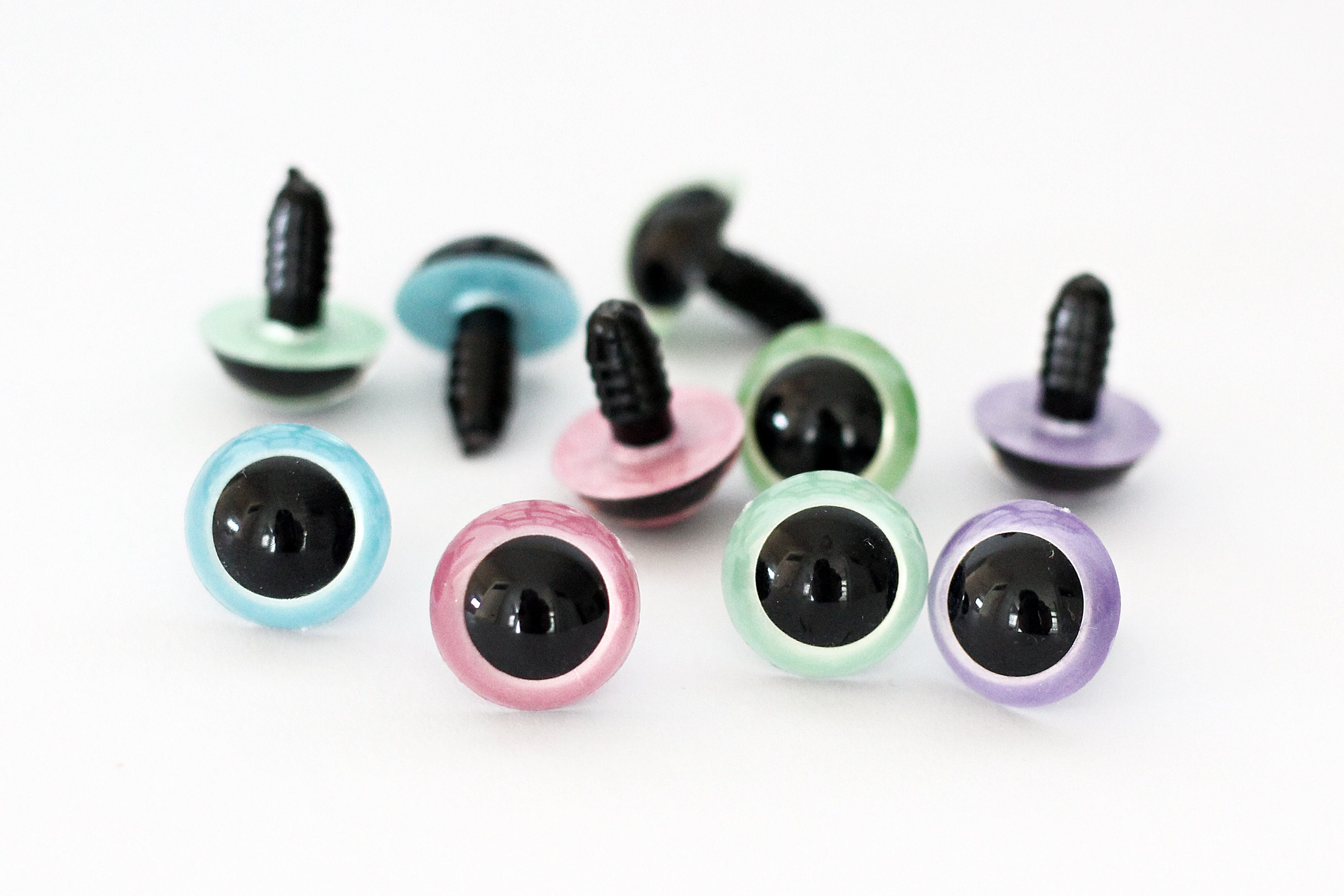 Craft/ Safety Eyes 5 Pairs of 12mm 15mm 18mm or 21mm Hand Etsy