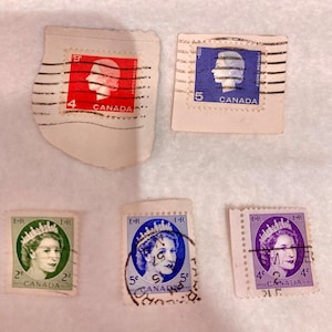 CANADIAN QEII stamps