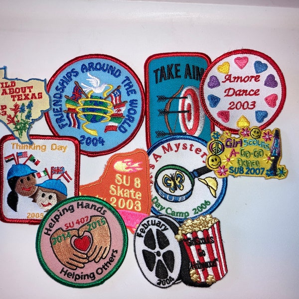 GIRL SCOUT EVENT Patches 03-07