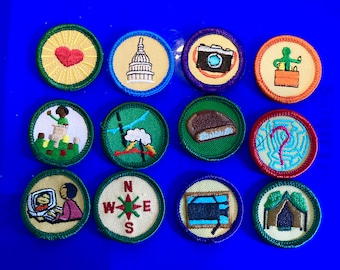 RETIRED JUNIOR badges